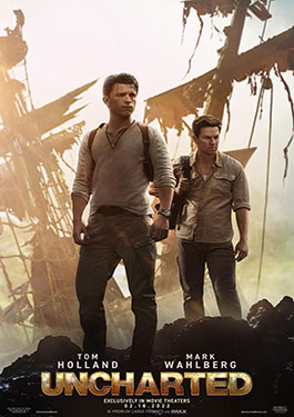 ดูหนังใหม่ Uncharted (2022) ผจญภัยล่าขุมทรัพย์สุดขอบโลก HD